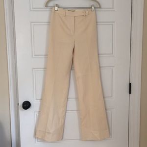Michael kors wool wide leg pants 0